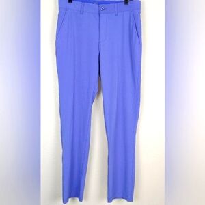 1764 Golf Purplish Blue Lightweight Stretch Performance Pants 40x32 Straight Leg